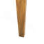 Table basse d'extérieur rectangulaire en bois d'acacia, teck, l 43,25 po x P 23,50 po x H 17,00 po