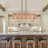 Christinna 5 Light Rattan Chandeliers For Kitchen Island