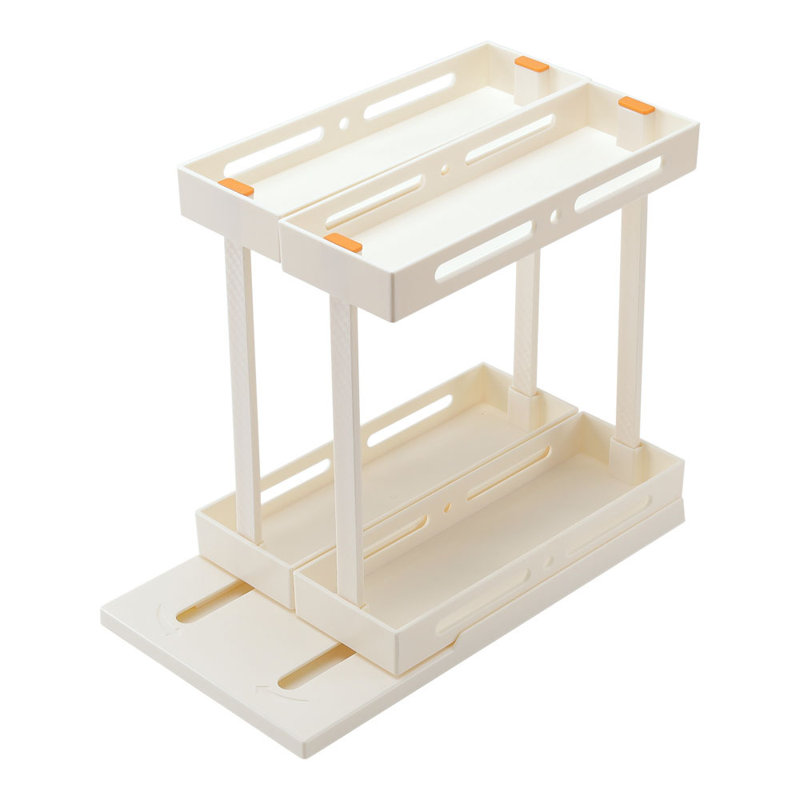 Freestanding Spice Rack with Adjustable Racks