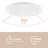 East Grove Home Builder Essential 7in Round Disc LED Recessed Retrofit and Flush Mount 15W 1,200 Lumens with 5-CCT 2700-3000-3500-4000-5000K in White (Pack of 6)-129883042-129883039