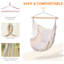 Chaise hamac en macramé Riles