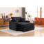 Fauteuil-lit Comfy avec assise amovible en velours côtelé moderne