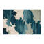 Tapis intérieur et extérieur bleu Watercolor-1328344381