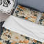Blanc et beige Dahlia Floral Bloom - Ensemble de housse de couette floral-563433243