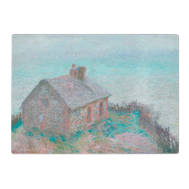 House at Varengeville by Claude Monet Chopping Board, 0.4cm H x 28.5cm W x 39cm L
