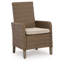 Chaise avec accoudoirs avec coussin Anikyn (ensemble de 2)