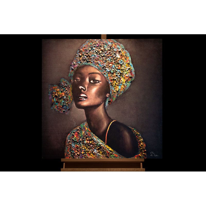 Beauty Of Youth Hand -Painted Acrylic Painting