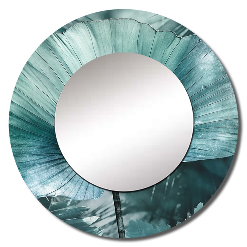 Miroir mural Onetta Ginkgo, 36 po x 36 po