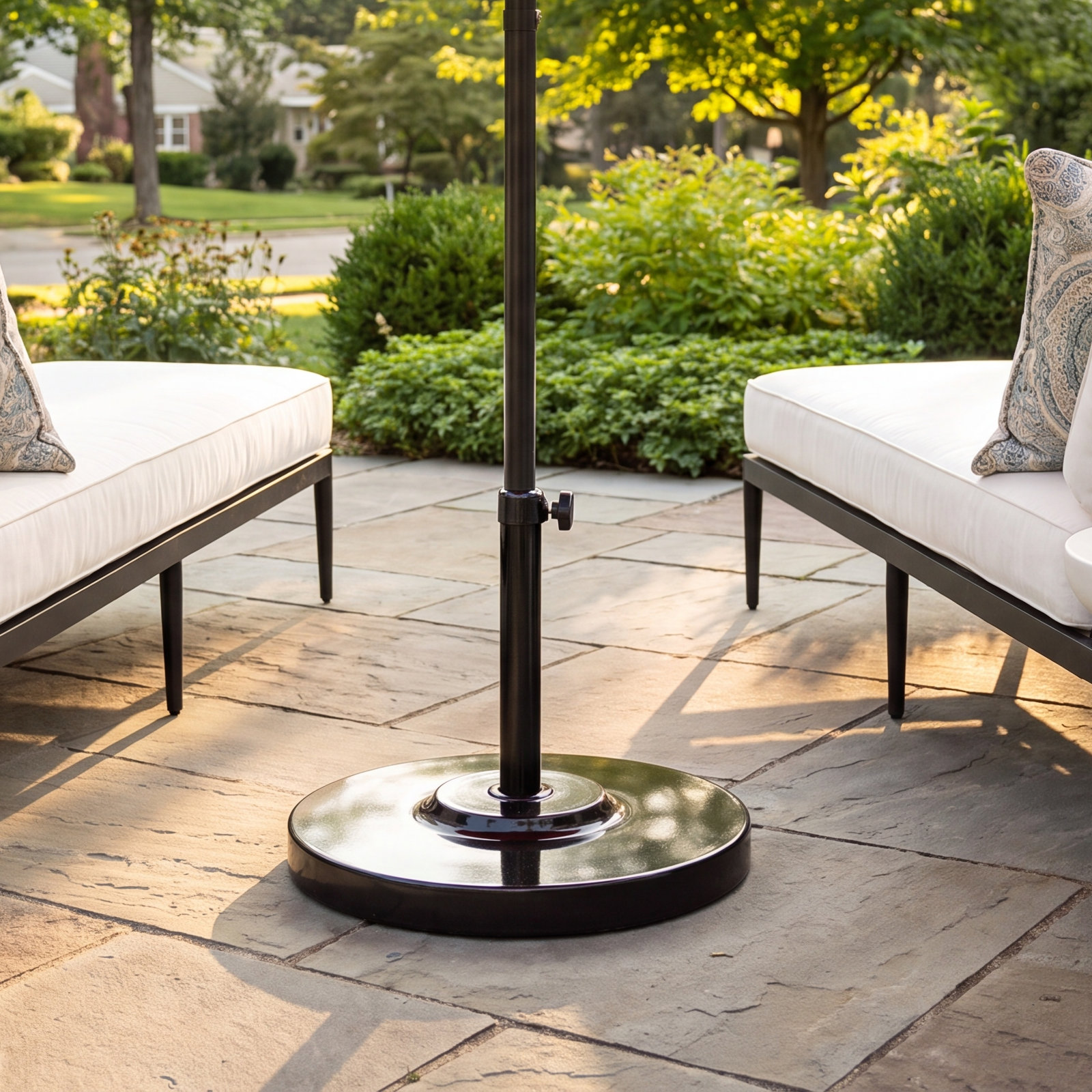 Harmonee Free-Standing Umbrella Base, Black