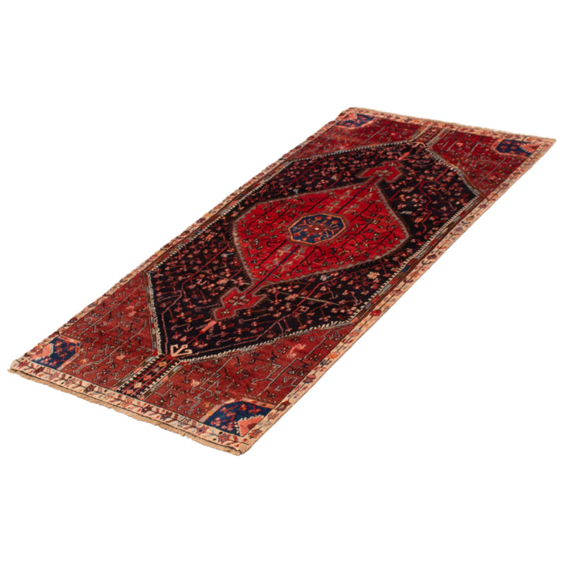 Atiyyah One-of-a-Kind Rectangle 3'9" X 7'5" 1990s Wool Area Rug