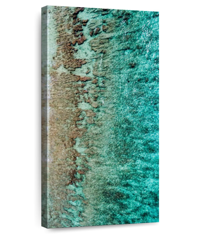 Cristal Aureli des Maldives, H 30 po x l 15 po