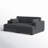 Bentura Modular Corduroy Sleeper Sofa-1100136910
