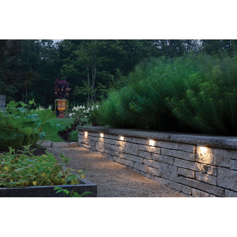 Nuvi Low Voltage Hardwired Deck Light, Titanium