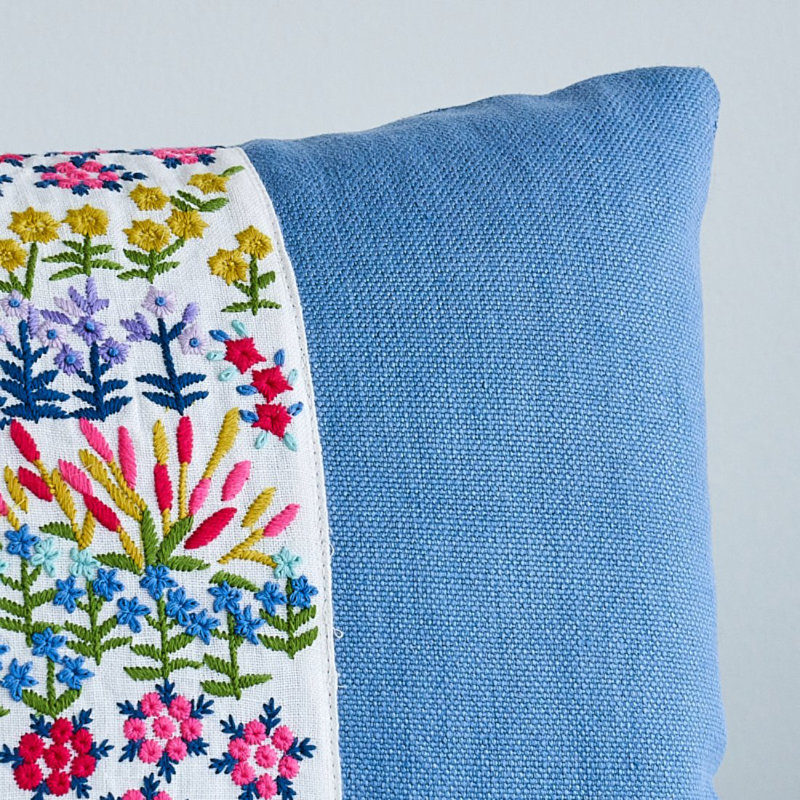 Lula Embroidered Pillow