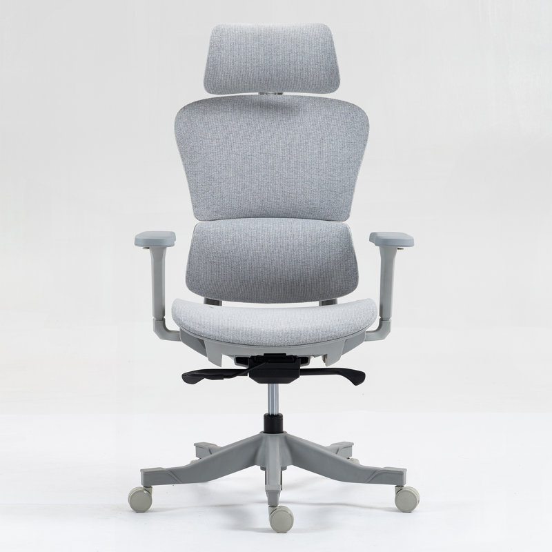 High Back Mesh Office Chair: 8365HP-GR, Gray, Gray