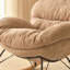 Chaise berçante simple en coquille d'œuf