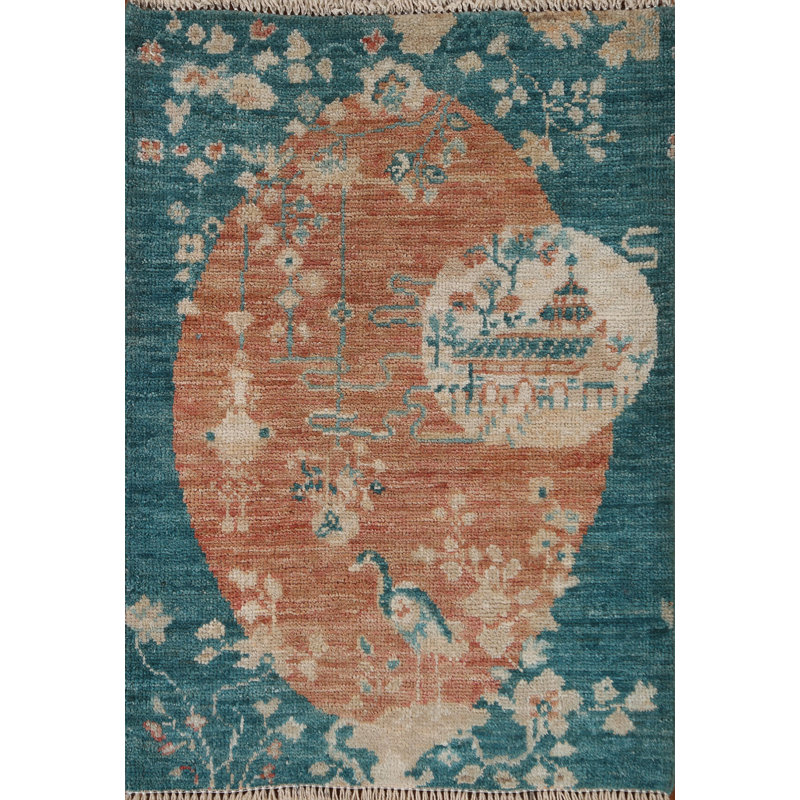 Tapis oriental Art Deco Animal