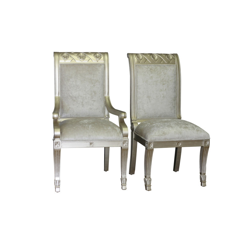 Chaise de salle à manger rembourrée Galilea