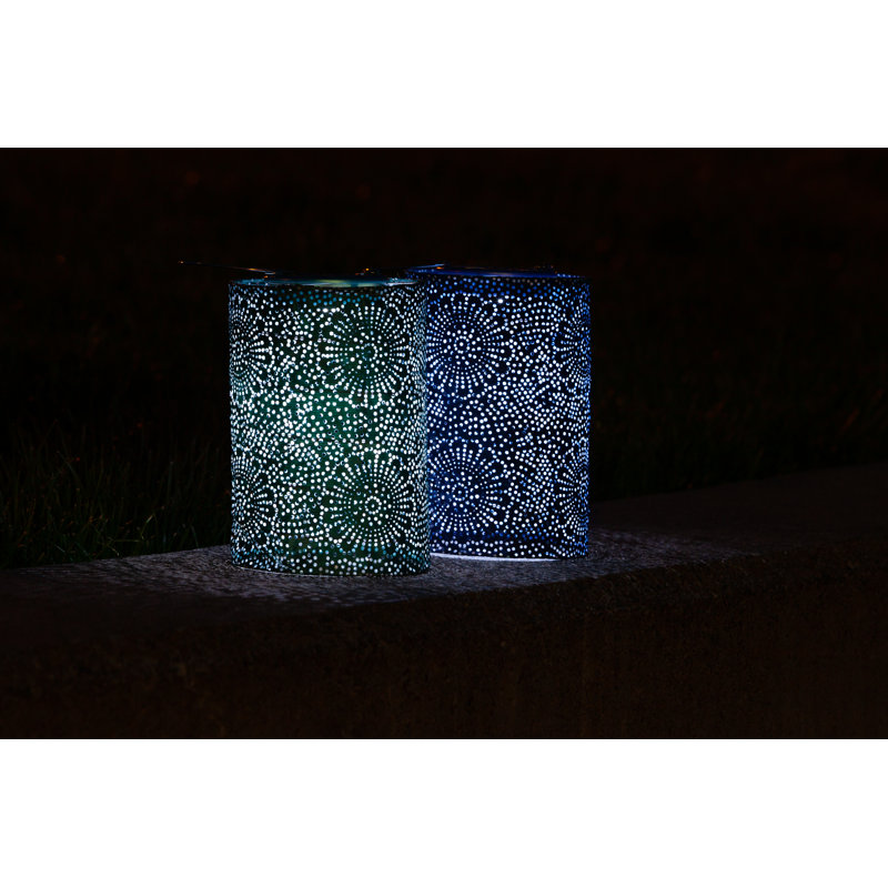 Emerald Tyvek Solar Lantern with High-Powered Dual LED