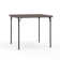 Noah 2.83' Square Plastic Folding Event Table with Carrying Handle