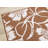 Eusden Orange Botanical Polypropylene Stain Resistant Living Room Carpet-1520989067