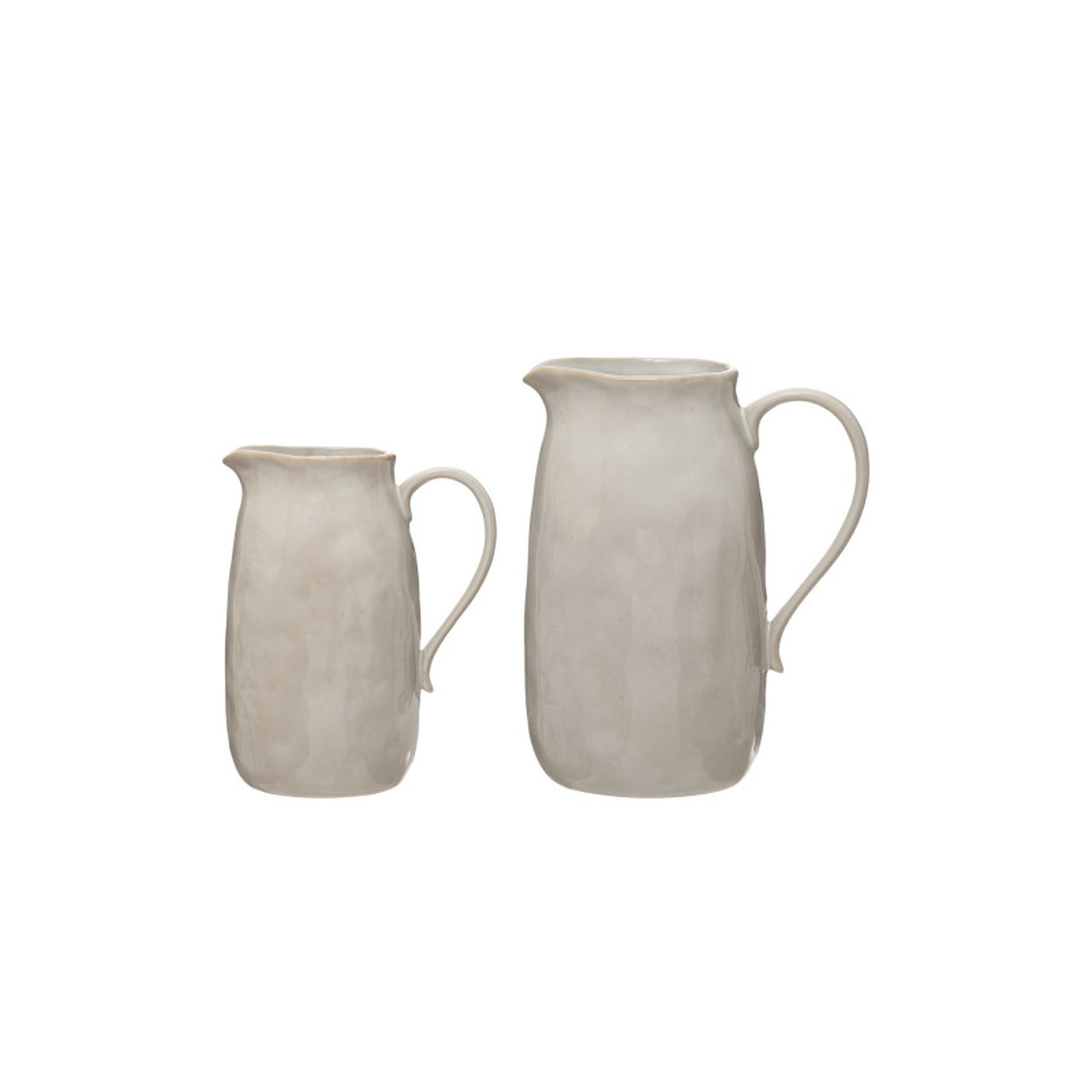 Nathania 62oz. Stoneware Pitcher, 9.5" H x 4.875" W x 7" L