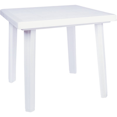 Rochell Square Outdoor Dining Table With Umbrella Hole , 31'' in. W 31'' in. D