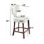 Ensemble de 2 tabourets de bar Mid-Century-114216755