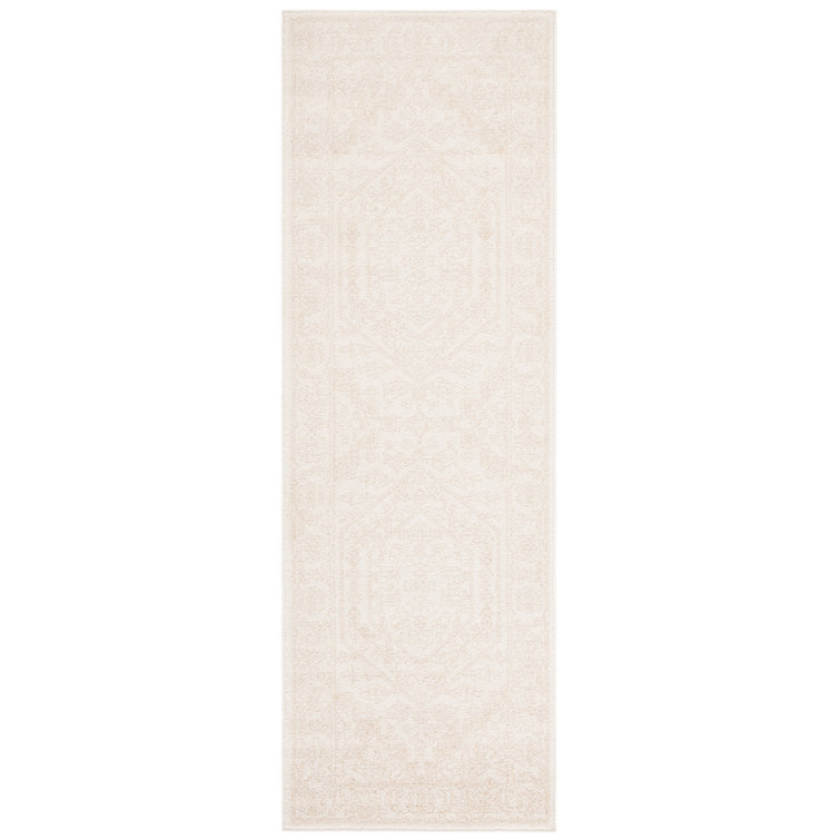 Wadlington Oriental Ivory/Beige Area Rug