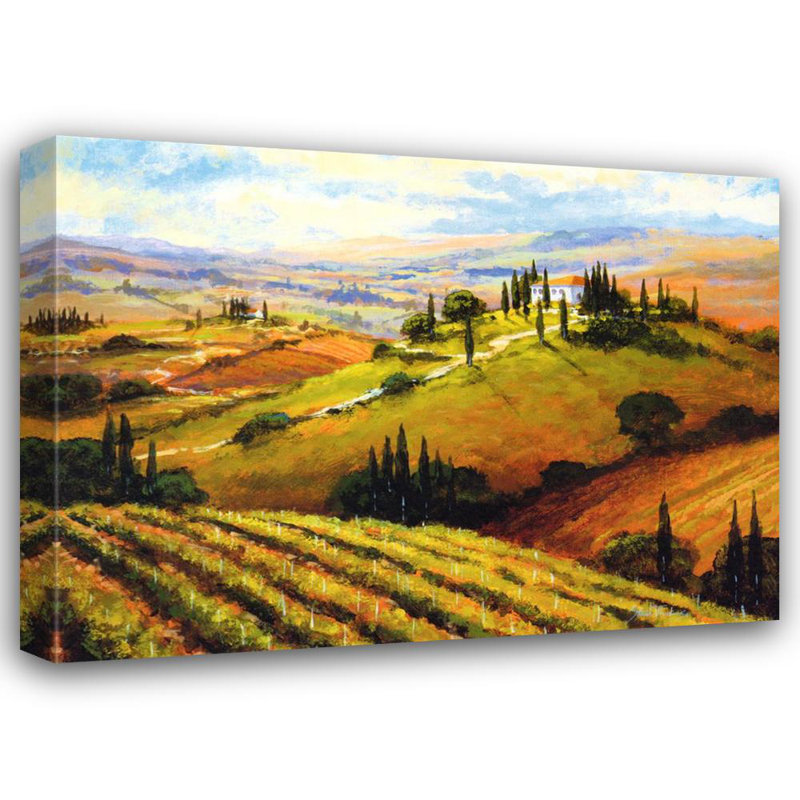 Tuscan Afternoon, 13" H x 18" W