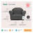 Keet Roundy Plush Chair Microsuede with Accent Pillow-70145912