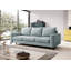 Aleg 3 Seater Velvet Sofa-1166786159