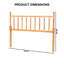 Tête de lit en bambou Willshine-130038822-130038826