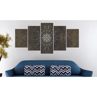 «The Harmony of the Soul», ensemble de 5 impressions sur toile tendue
