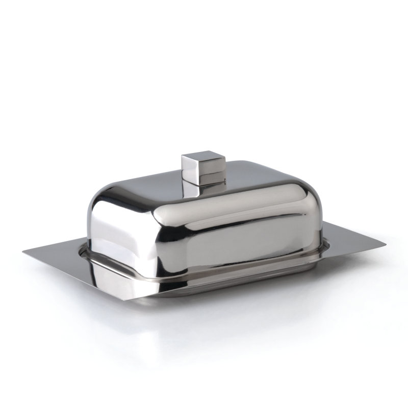 BergHOFF Cubo Stainless Steel Butter Dish