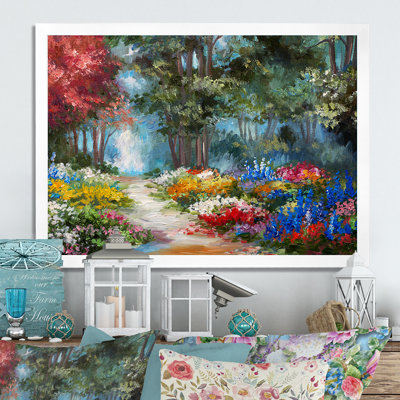 " Summer Path In Forest Landscape II "