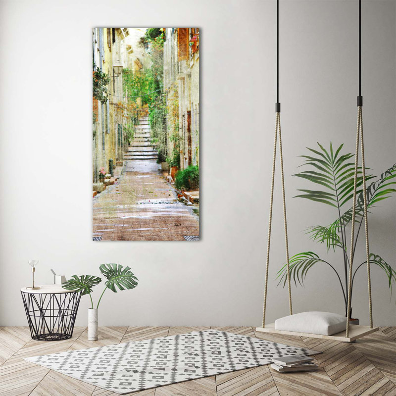 Italian Streets - Wrapped Canvas Print