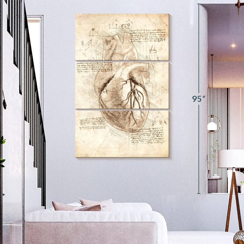 Keiri Human Heart, 74" H x 48" W