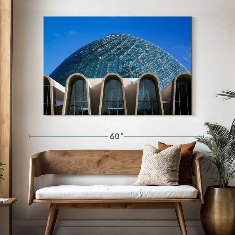 Mitchell Park Dome, 34" H x 51" W