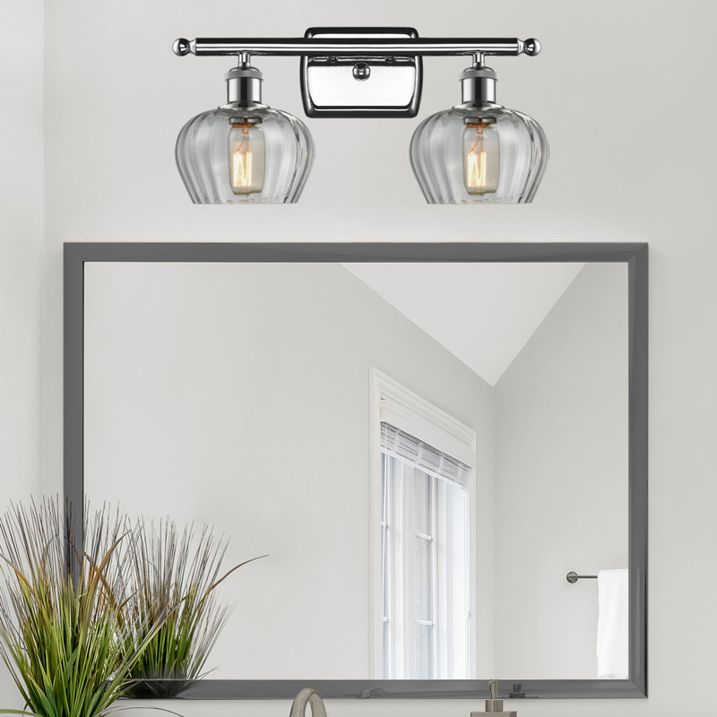 Calton 2 - Light Dimmable Vanity Light, Polished Chrome