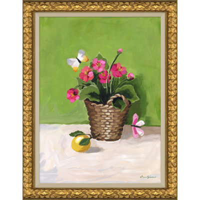 Still Life with Basket and Flowers