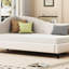 Lit de jour simple en L en forme de L avec pieds en bois massif-278602414-278602409