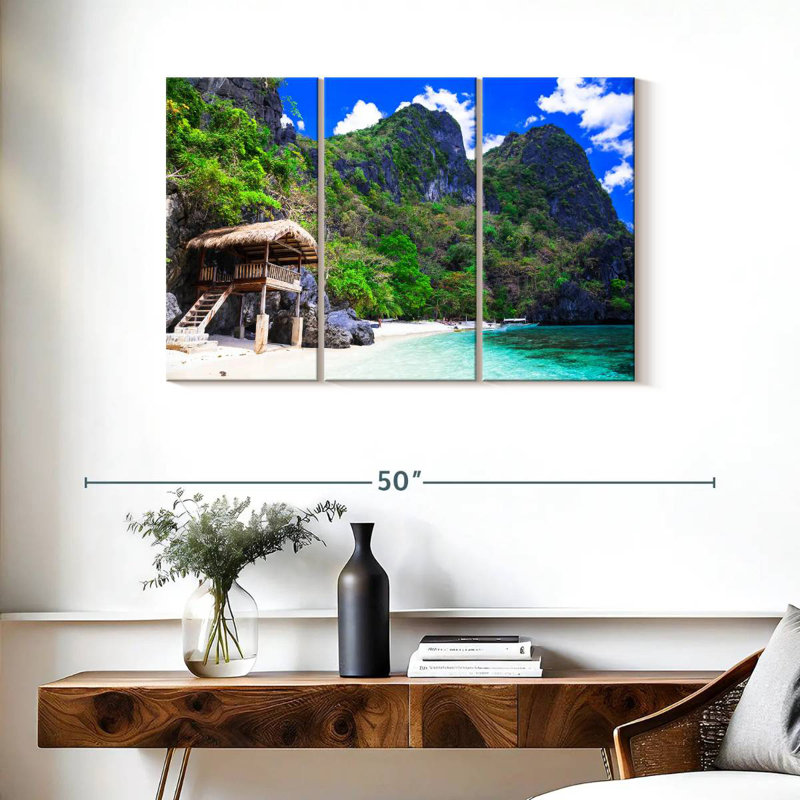 Plage Gillard El Nido Pristine, H 24 po x l 38 po