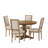 Burnley 4 - Person Pedestal Dining Set-1714629002-1714629003-1714629000