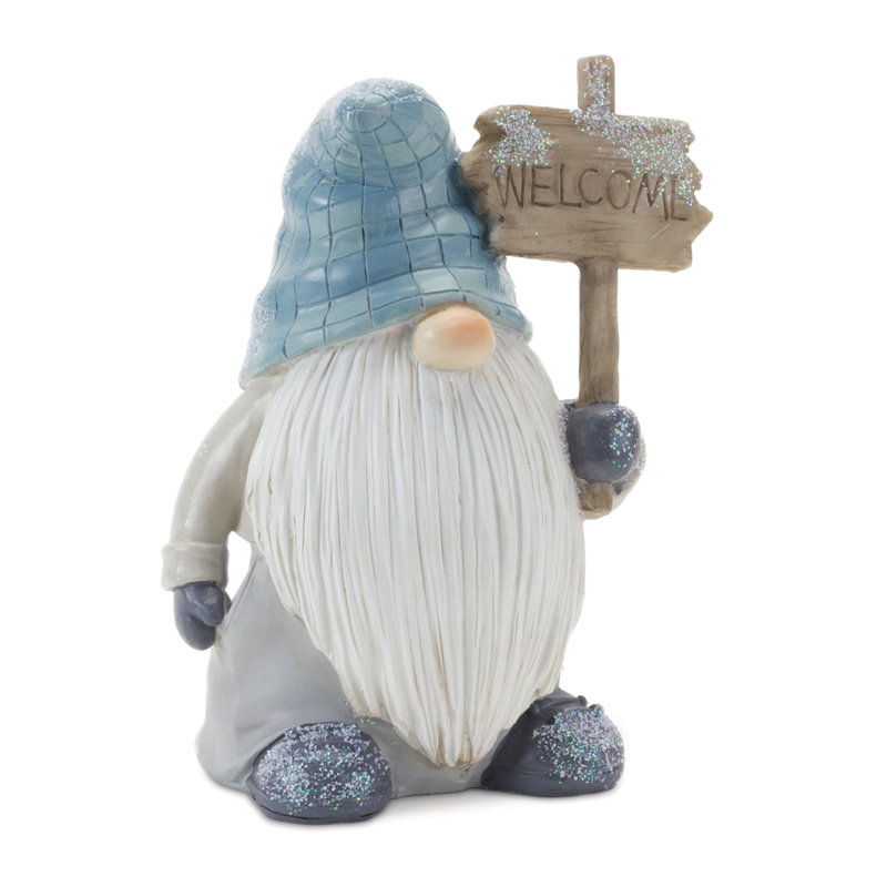 Figurine gnome d'hiver (ensemble de 6)