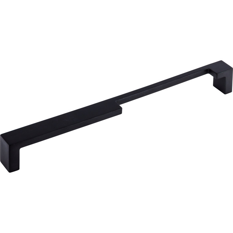 Modern Metro Bar Pull, Flat Black, 9" Center to Center