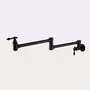 Wall Mount Folding Kitchen Pot Filler Faucet