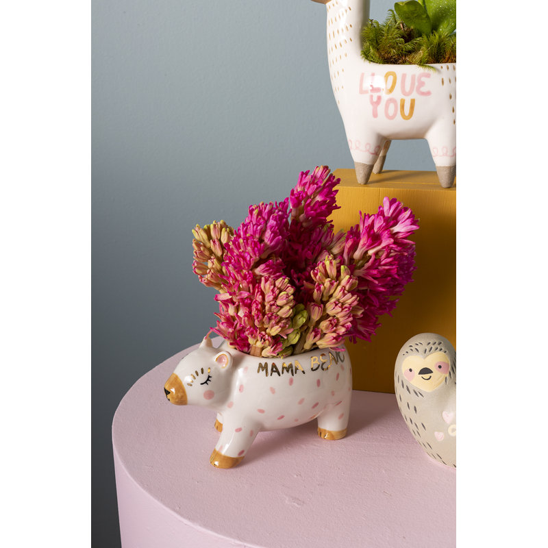 Pot à fleurs en céramique Cullompt