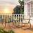 3-Piece  Outdoor Patio Conversation Rocking Set With Table，Seating Group-1398740744