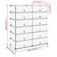 12 Pair Shoe Rack-91688085